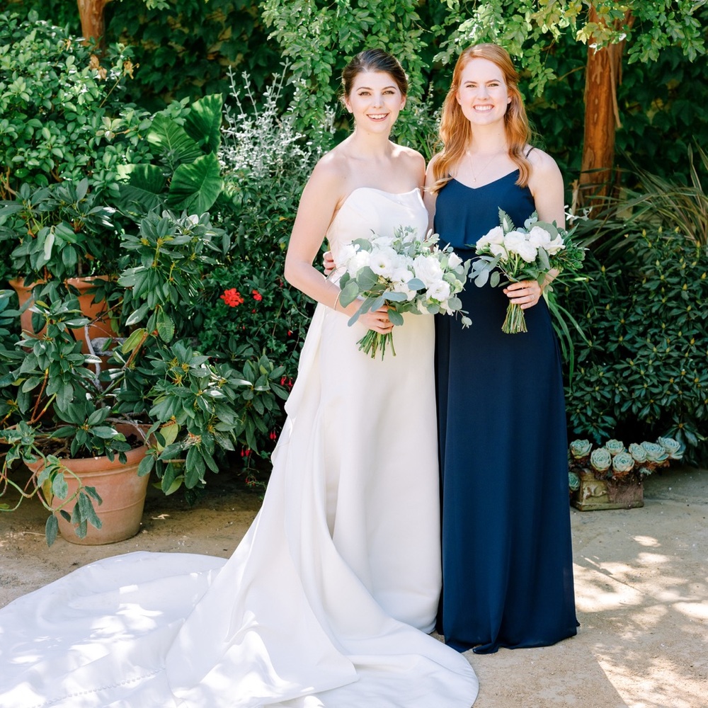 Navy blue Birdy Grey Bridesmaid dress- small